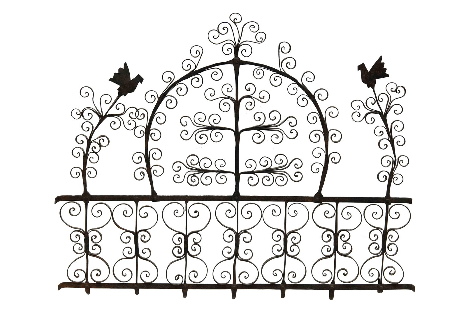 Ornate Fireplace Guard: Ornate Fireplace Guard Approximate size: 25” H x 30.5” W