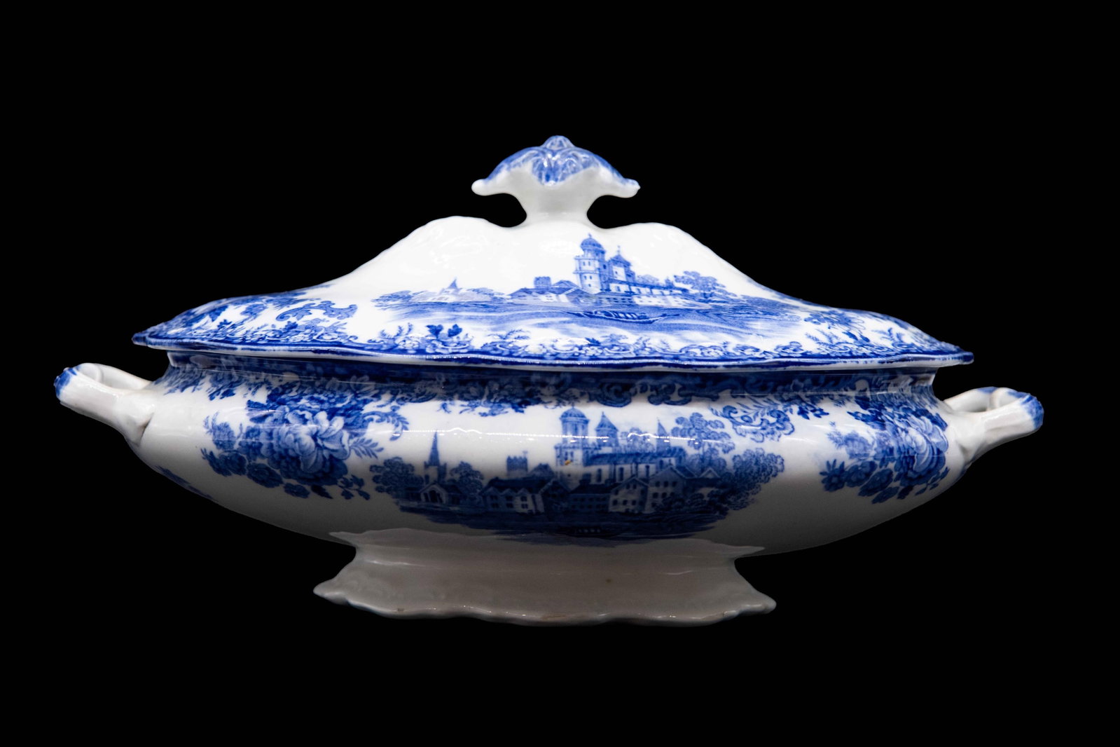 Transferware Porcelain Tureen (1 of 7)