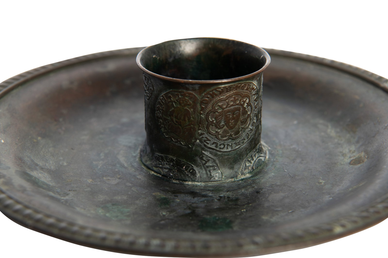 Hammered Copper Table Articles - 2