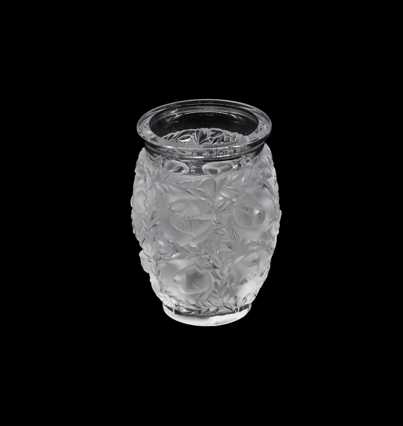 Lalique Bagatelle Birds Vase (1 of 9)