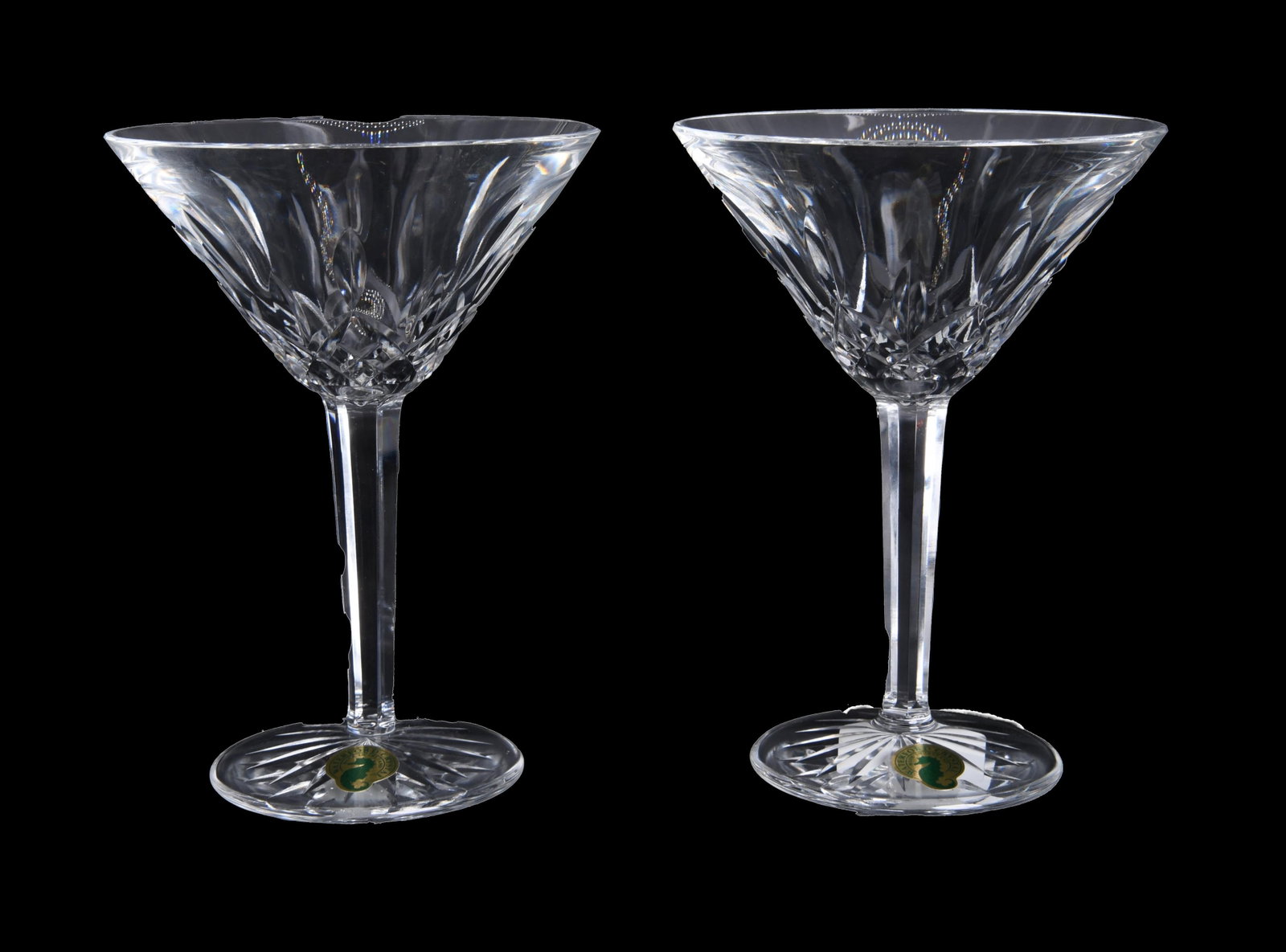 Pair of Waterford Martini Glasses (1 of 6)