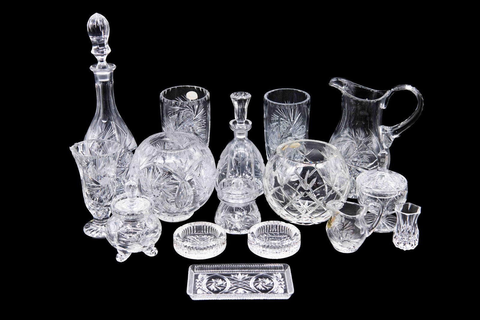 Group of Bohemia Crystal (1 of 1)