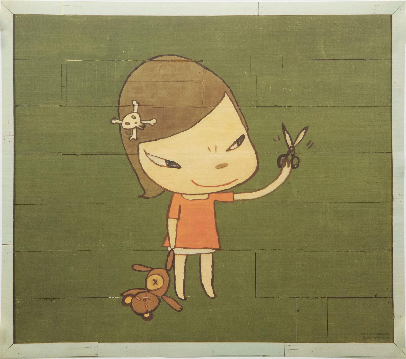 Yoshitomo Nara, Japanese 1959, Real One, Offset lithograph in colors (1 of 4)