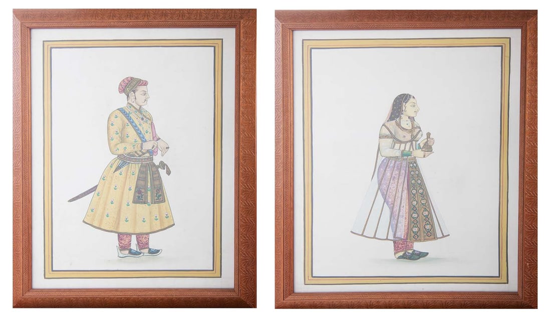 Pair of Indian Portraits (1 of 5)