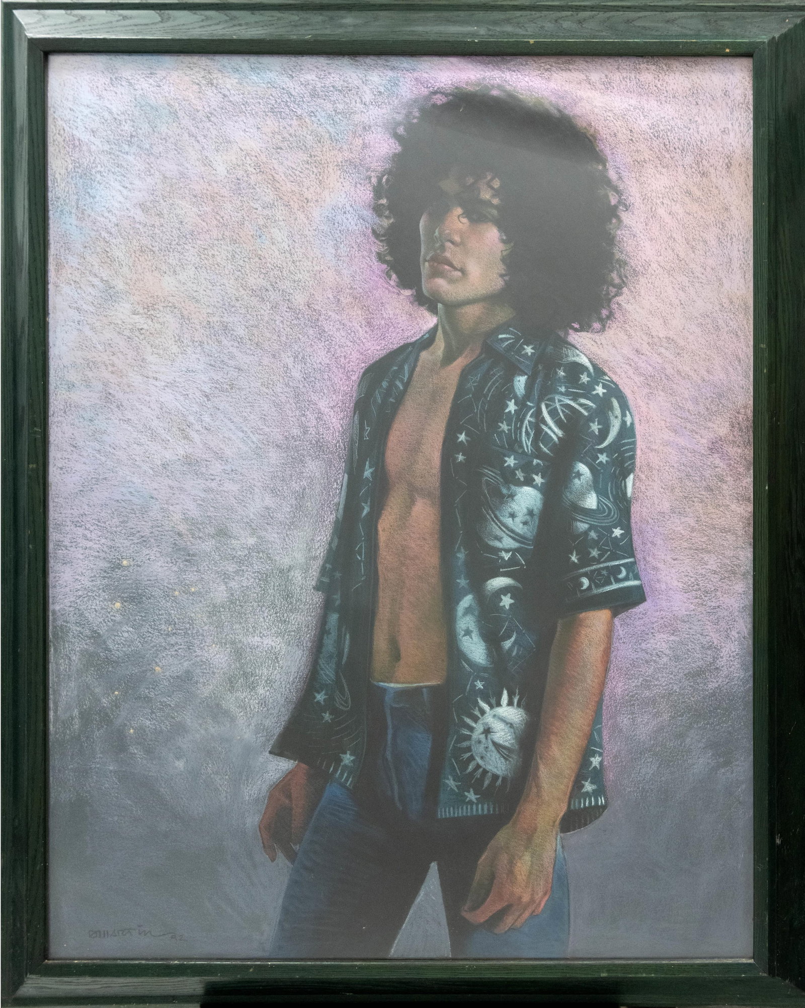 David J. Martin, Wyoming 1951-, Rocker, Pastel (1 of 12)