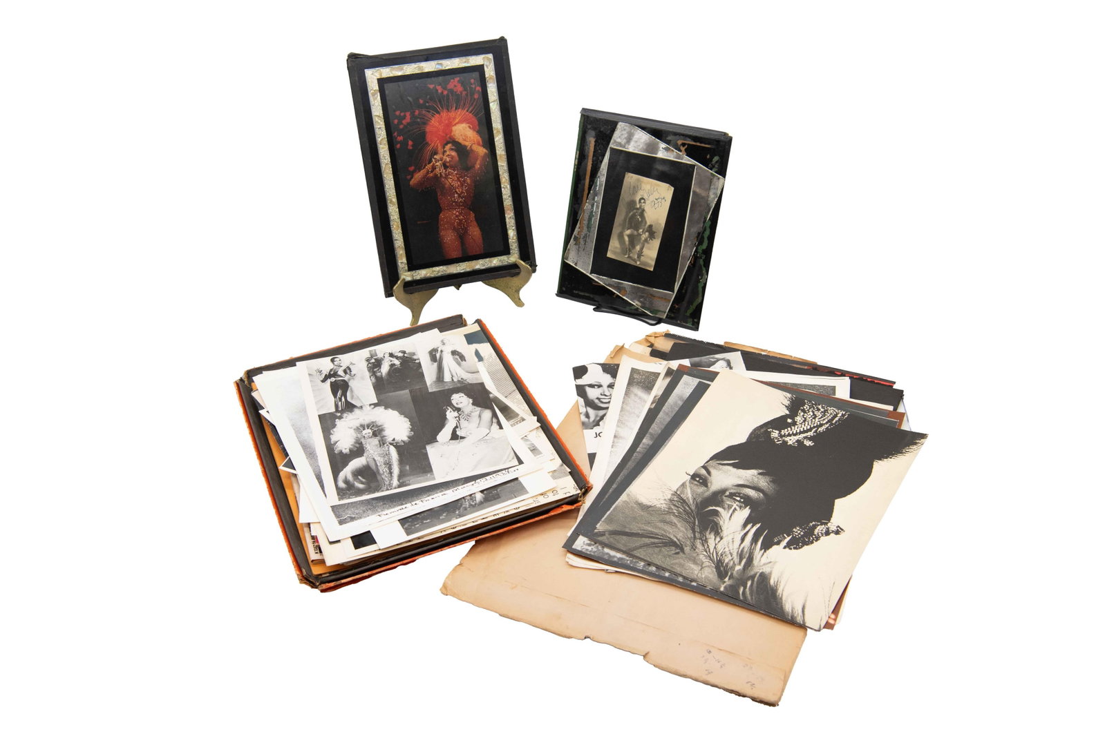Major Group of misc. Josephine Baker Memorabilia Incl. Signed Photograph (1 of 12)