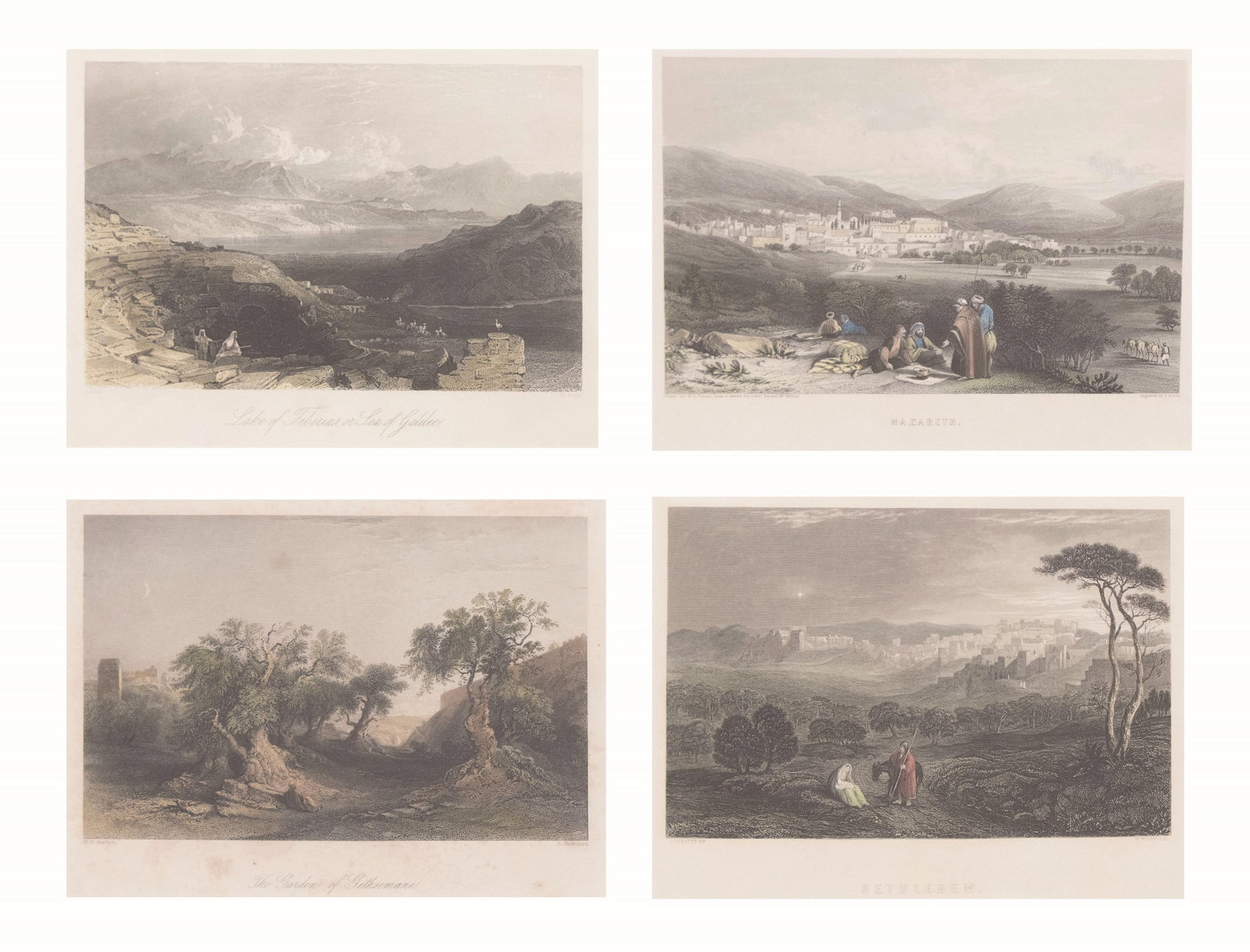Group of 4 Holy Land Engravings (1 of 20)