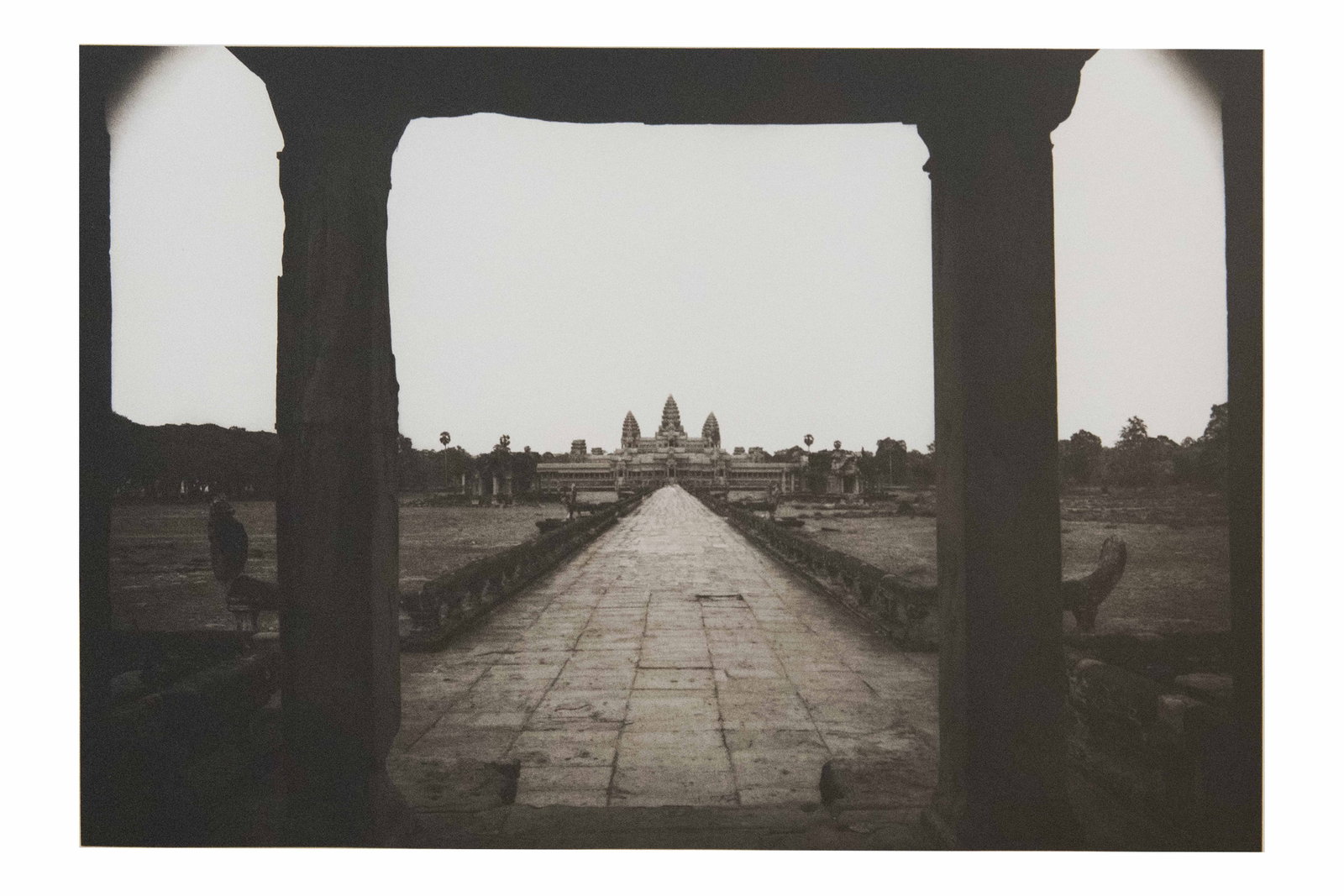 Kenro Izu, Japanese 1949-, Light Over Ancient Angkor, #4, Photogravure (1 of 6)