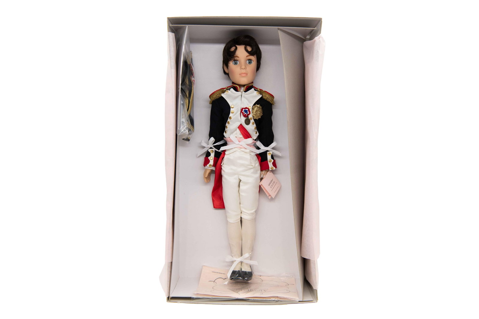 Madame Alexander ‘Napoleon’ Doll, 2009: Madame Alexander ‘Napoleon’ Doll, 2009 From a limited edition of 8 pieces from a collection for the UFDC Annual Convention. Box has minor denting, scuffing, foxing, and scuffing commensura