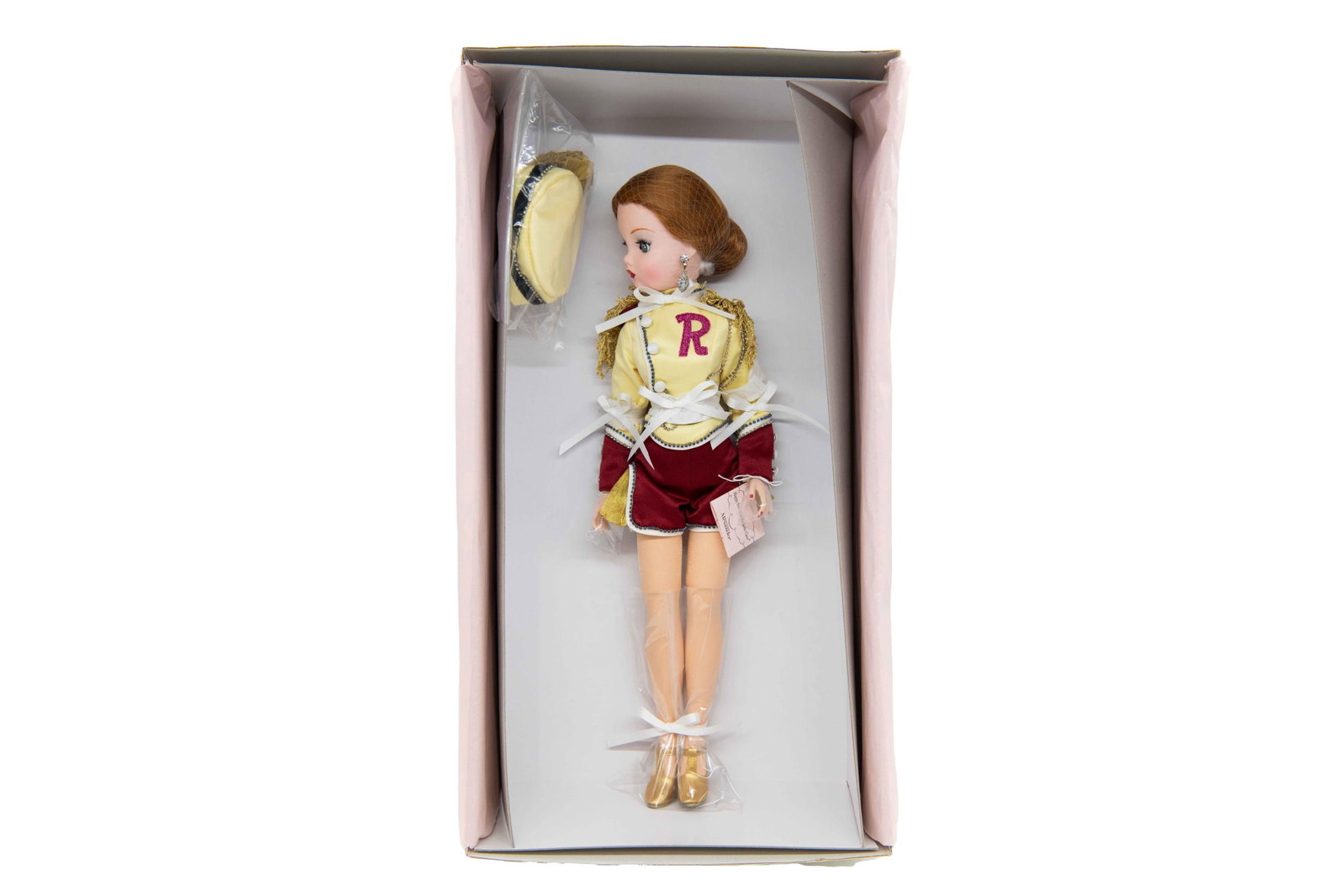 Madame Alexander ‘Happy Feet Rockette 1990 Cissy’ 47650 Doll, 2007: Madame Alexander ‘Happy Feet Rockette 1990 Cissy’ 47650 Doll, 2007 Includes Certificate of Authenticity. Box has minor denting, foxing, and creasing commensurate with age. Approximate box 