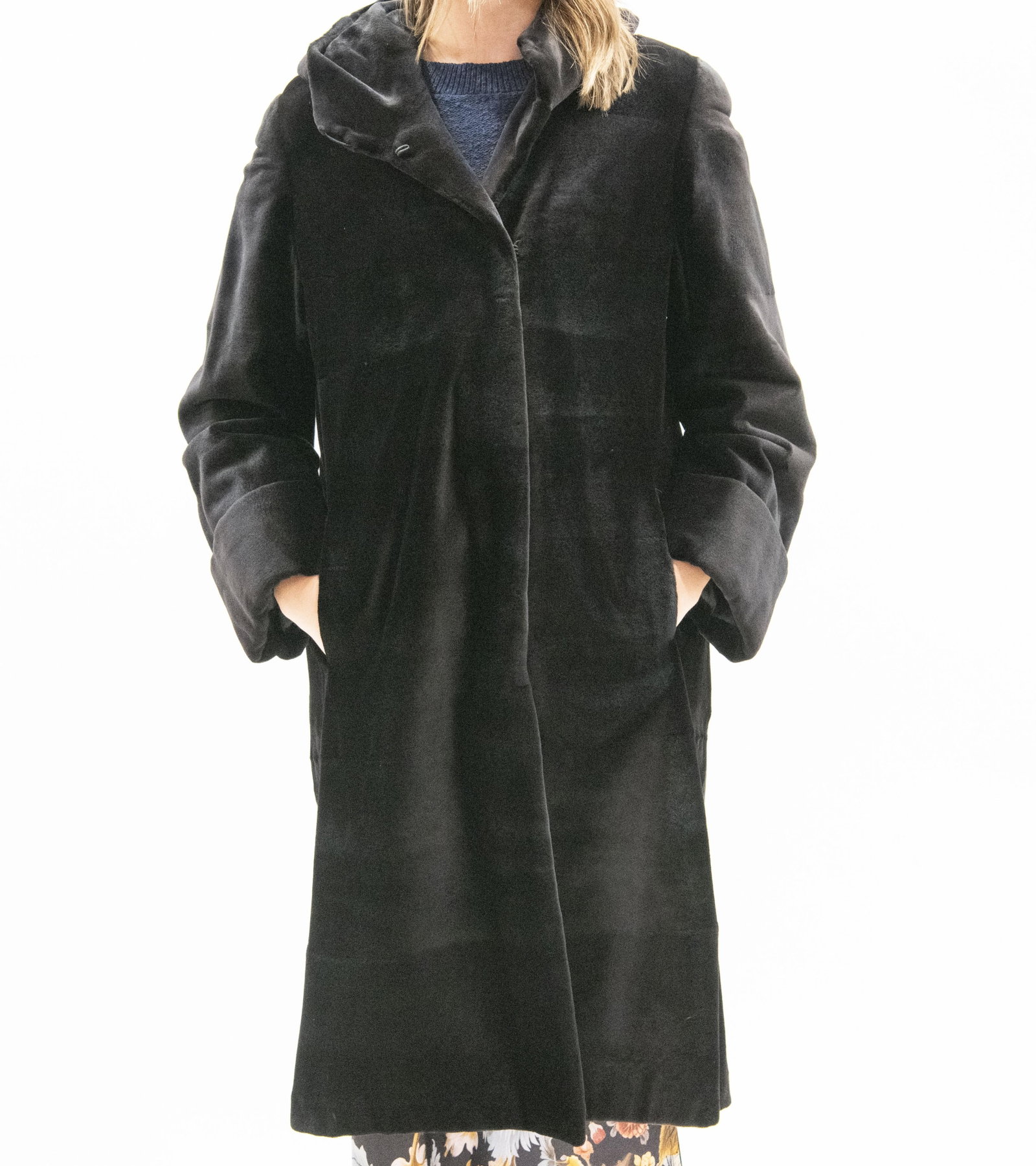 Vintage Harold J Rubin Black Mink Fur Coat (1 of 20)