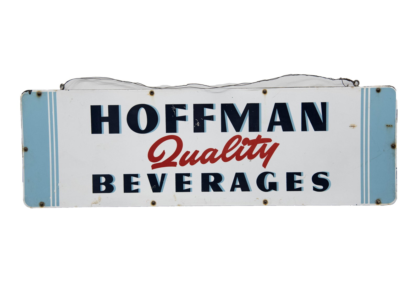 Vintage Hoffman Quality Beverages Sign (1 of 6)