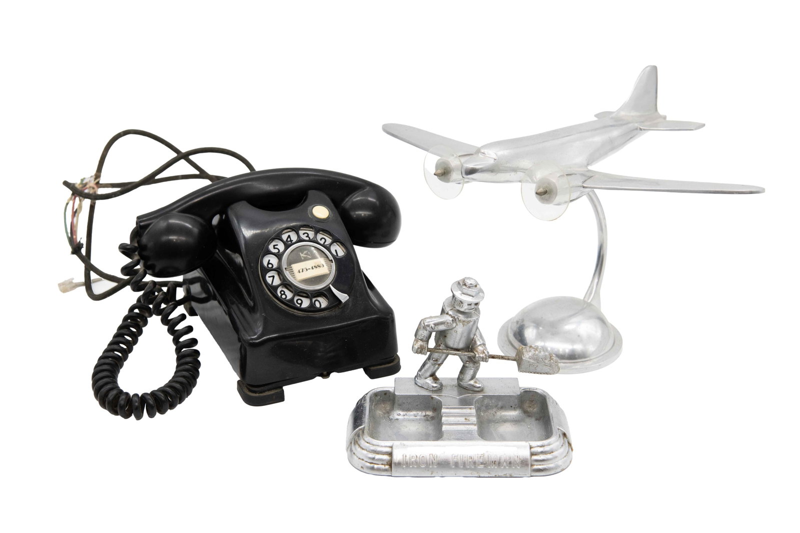 Group of Art Deco Office Decor, Incl Rotary Phone (1 of 15)