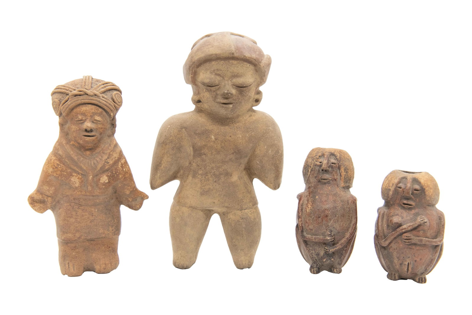 Group of 4 Pre Columbian Figures (1 of 10)