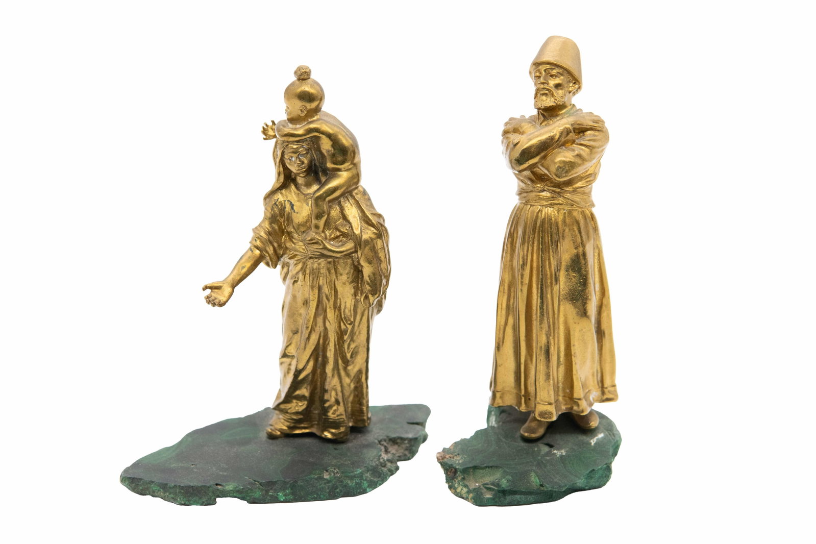 Pair of Bronze Figurines (1 of 1)