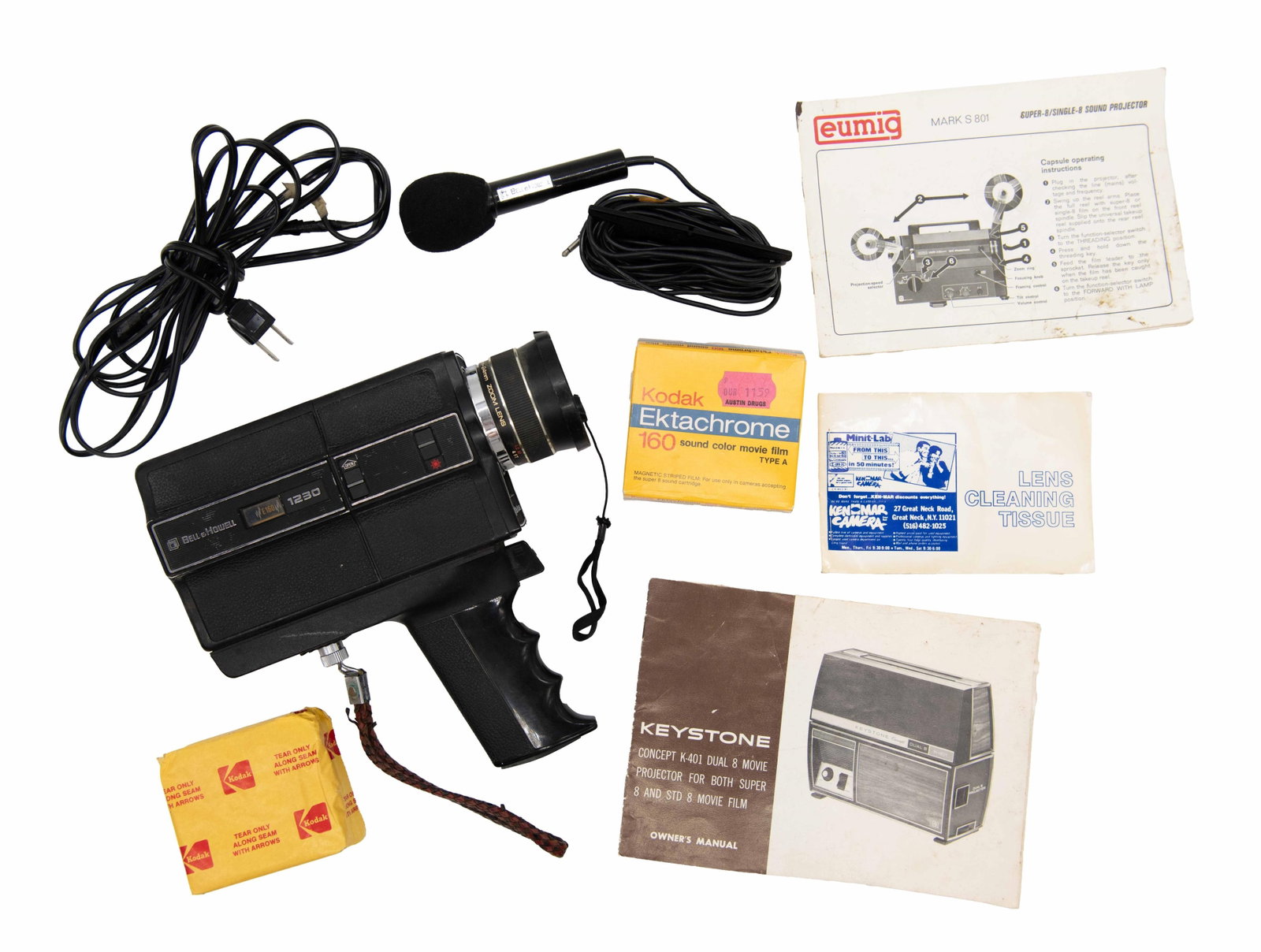 Bell & Howell Filmosonic XL Super 8 Camera Set (1 of 12)