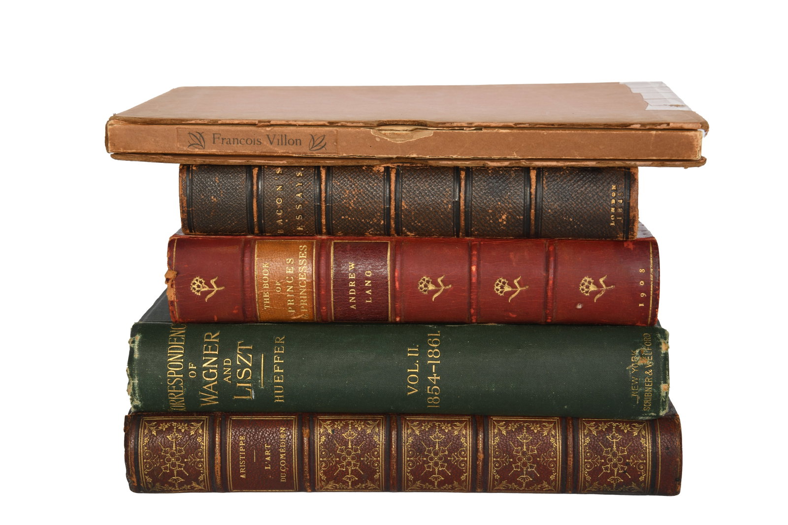 Assorted Villon, Hueffer, Aristippe, Bacon (1 of 14)