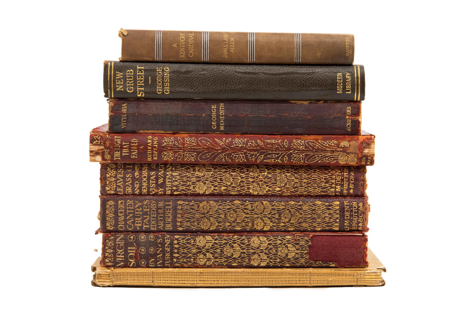 Set of 8 Late 19th Century/Early 20th Century Books (1 of 10)