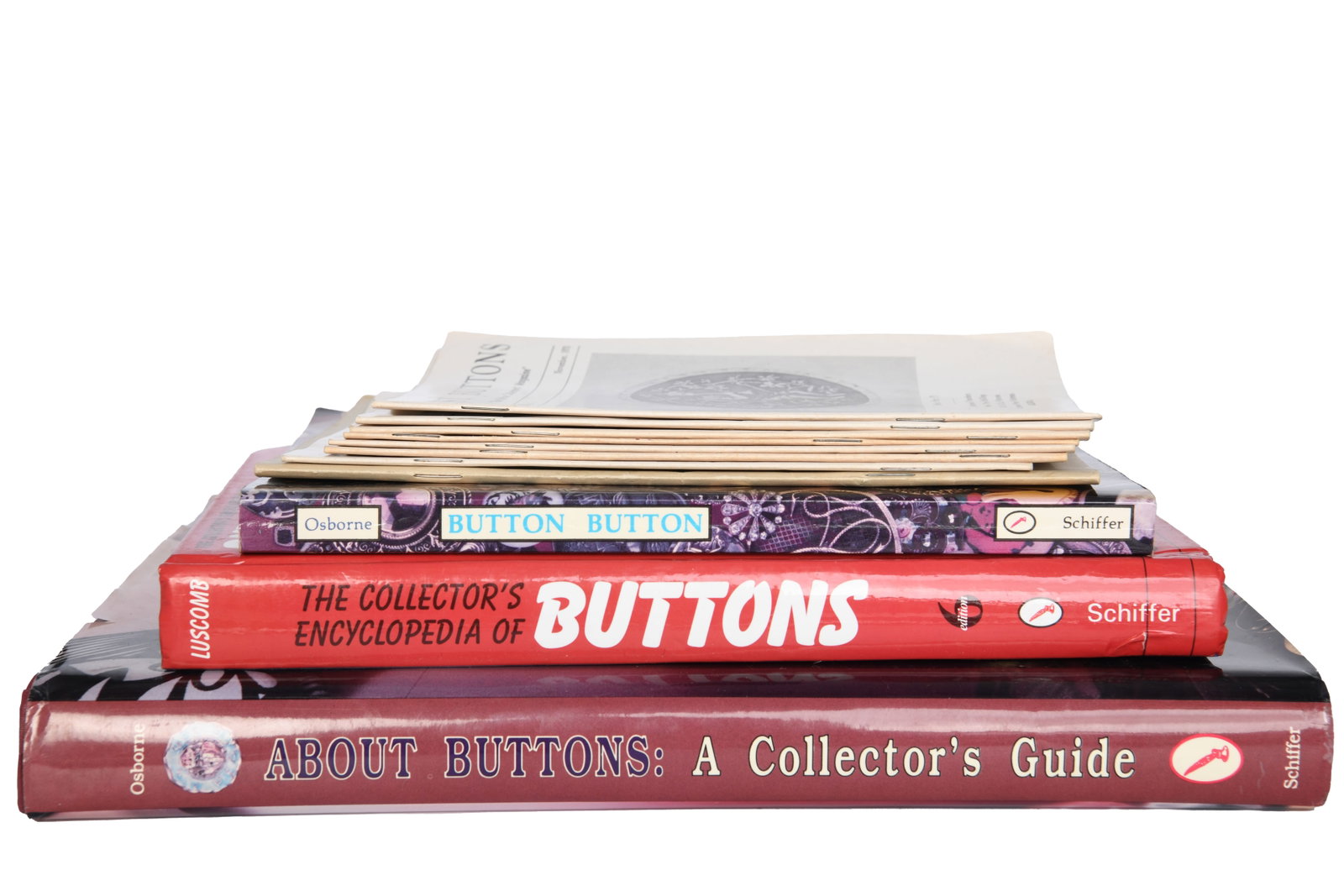 Assorted Group of Button Collector Books (1 of 8)