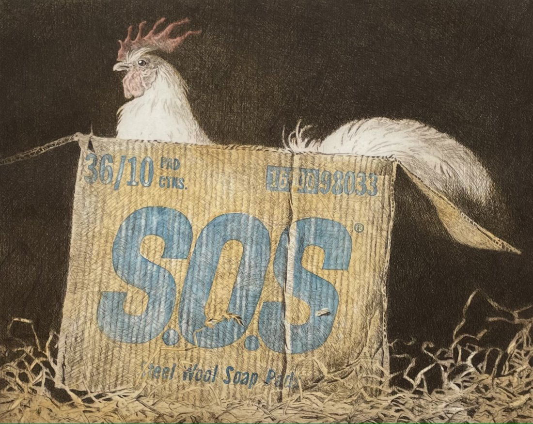 Jamie Wyeth (American, b. 1946), SOS (1 of 7)