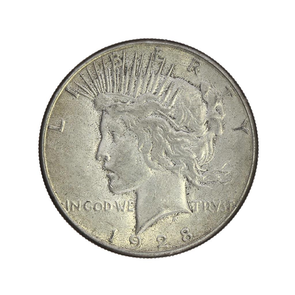 1928 S Peace Silver Dollar (1 of 2)