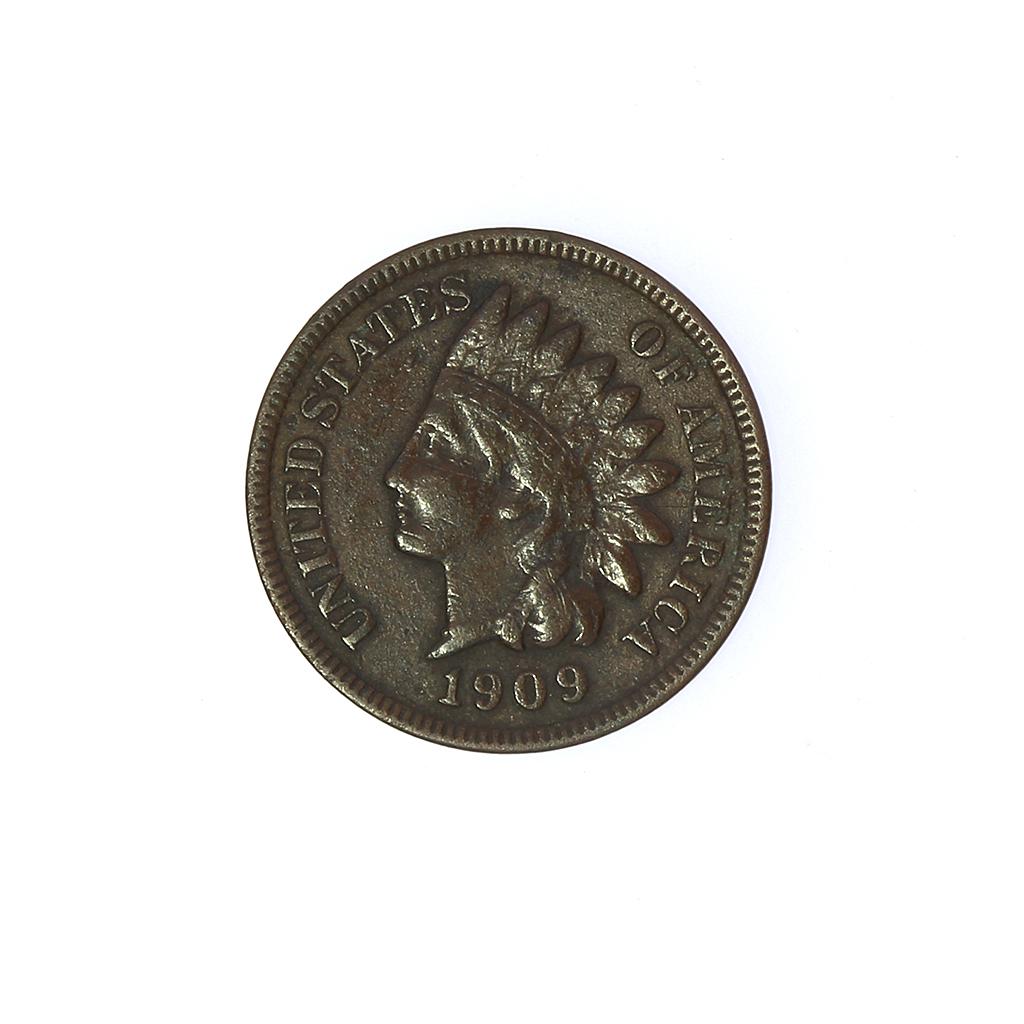 1909 Indian Head Cent (1 of 2)