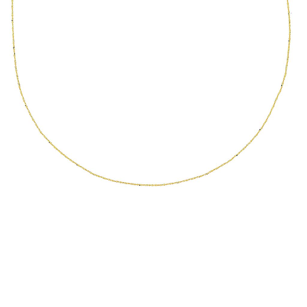 14K 19 3/4" Twisted Serpentine Link Necklace (1 of 2)