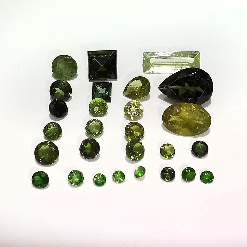 Green Tourmaline Loose, 3.01ctw (1 of 2)