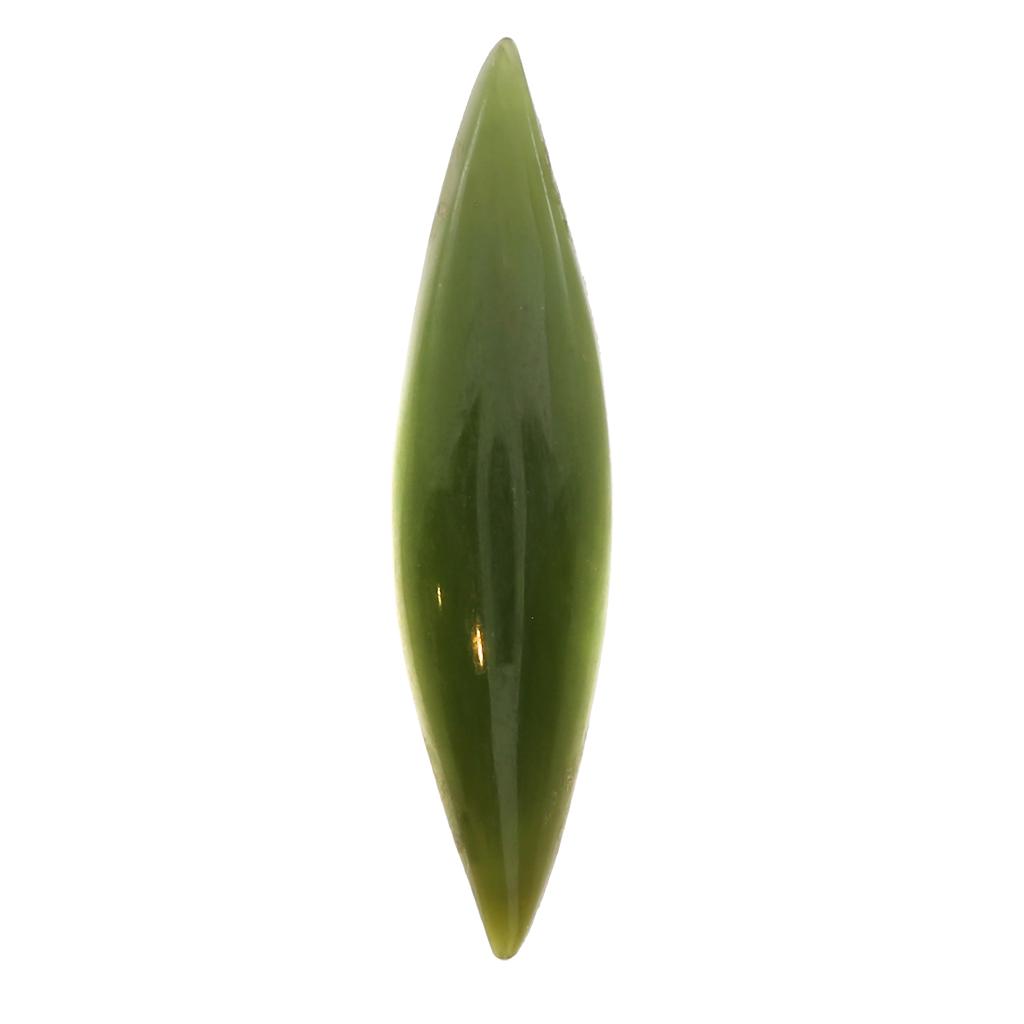 Nephrite Jade Loose, Marquise Cab, 3.37ctw (1 of 1)