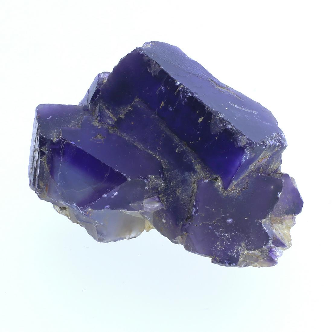 Purple Fluorite Cubic Structure Specimen (1 of 3)