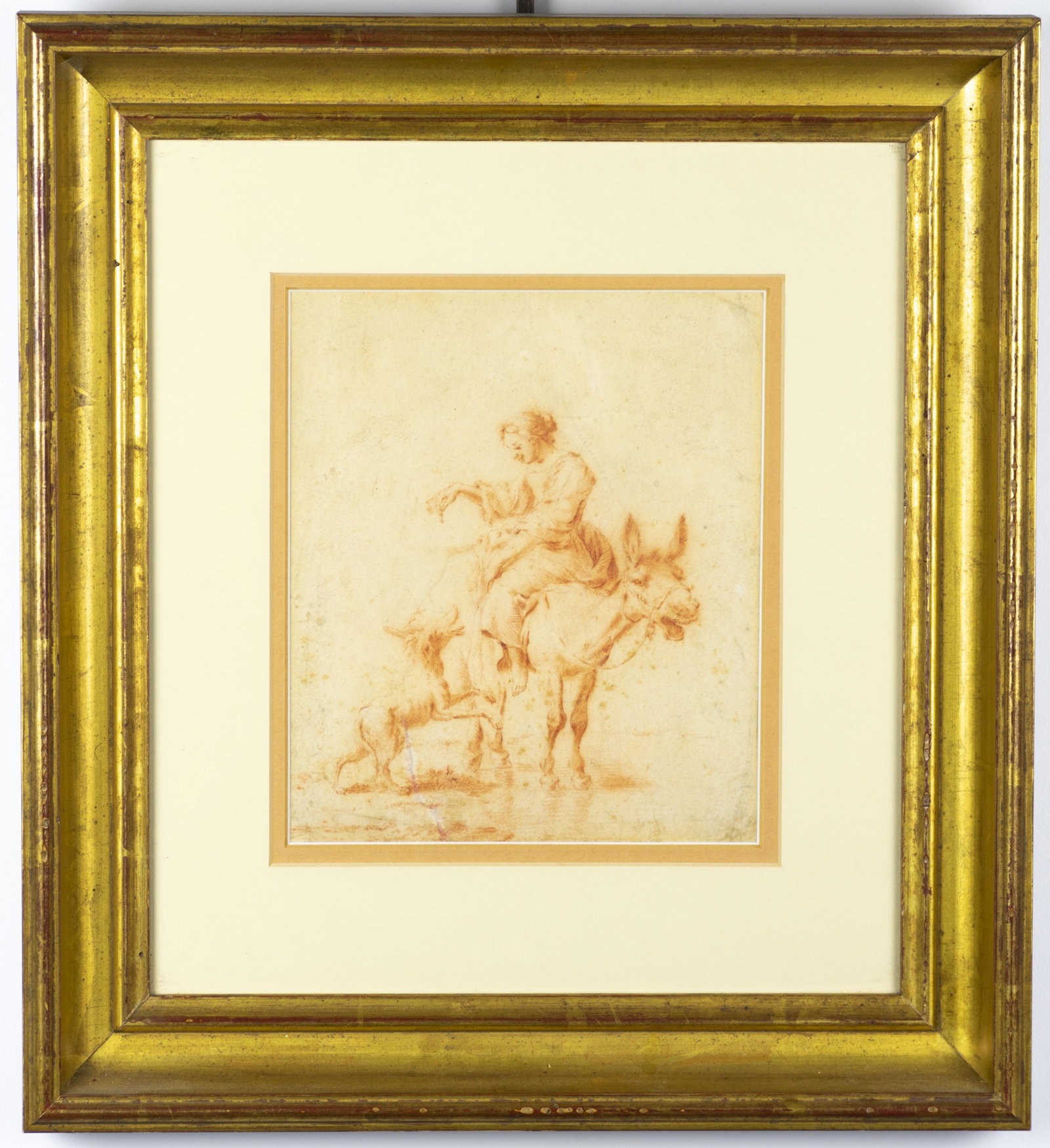 Giovani Battiste Piazzeeta, Woman on Donkey (1 of 7)