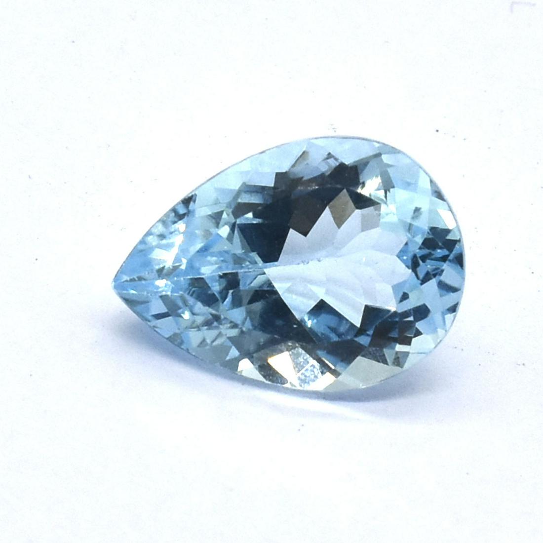 NATUREL SKY BLUE TOPAZ PEAR SHAPE 18X13 MM 1 PIECE (1 of 6)