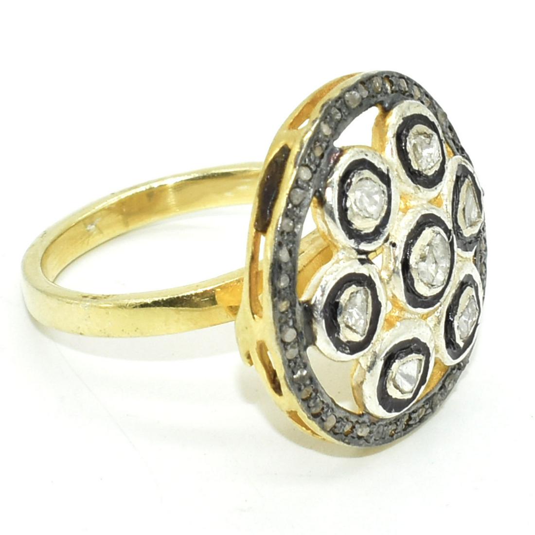 Diamond Polki(1.05ct) Ring (1 of 3)