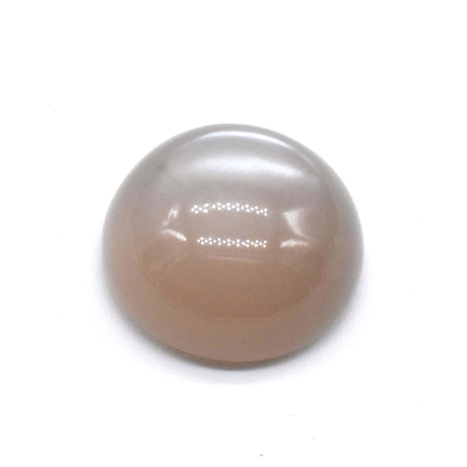 Moonstone(15.54ct) Gem Stone: Moonstone(15.54ct) Grey Moonstone Round 16X16 Mm Gem Stone