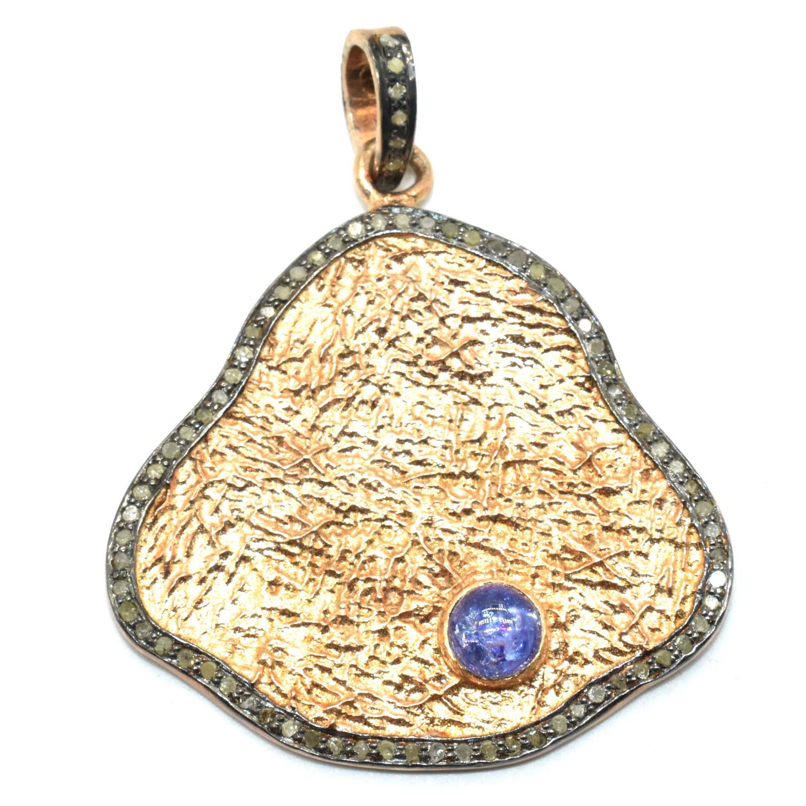 Diamond (1.05ct)  Tanzanite (0.85ct) Pendant (1 of 4)