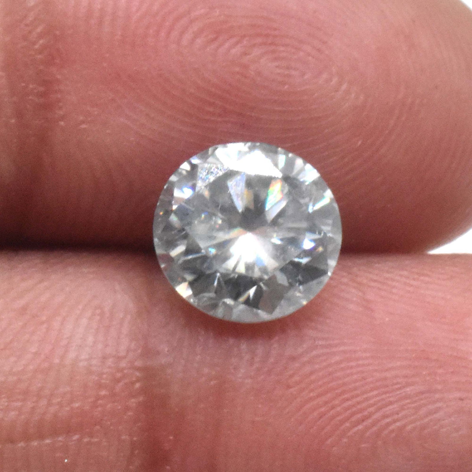 Blue Moissanite 8.50 Round Moissanite Gem Stone: Blue Moissanite 8.50 Round Moissanite Gem Stone Weight- 2.25 Carat