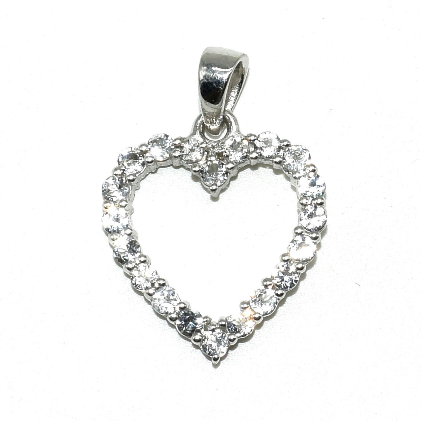 Silver White Topaz(0.45ct) Pendant (1 of 3)