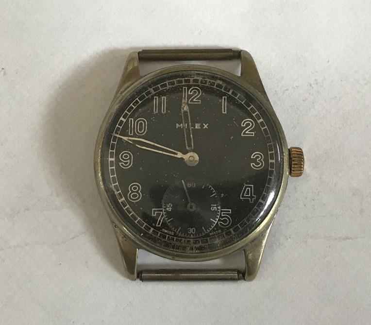 Vintage mens WWII wristwatch Millex (1 of 3)
