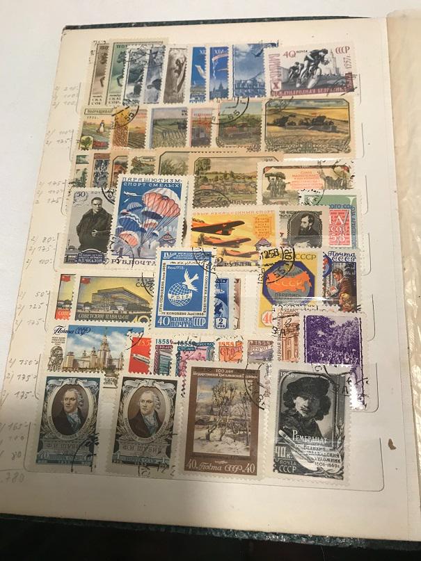 Vintage Russian Stamp Collection (1 of 2)