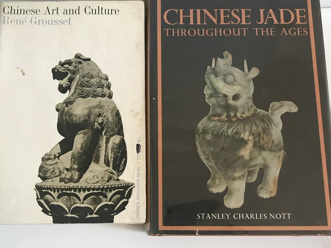 2 Books on Chinese Jade and Culture: Asiatica reference books.