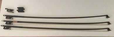 3 pcs Violin Bows (1 of 3)
