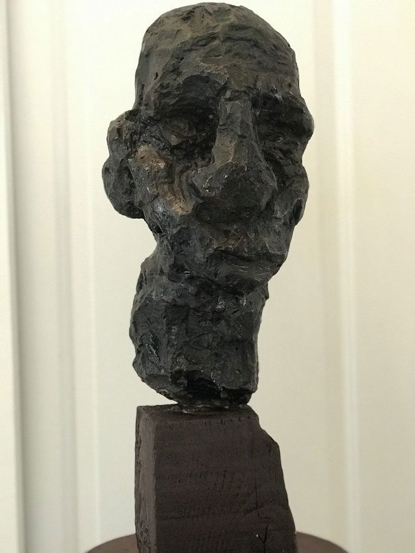 American  Brutalist Abstract Sculpture  Mans Head (1 of 6)