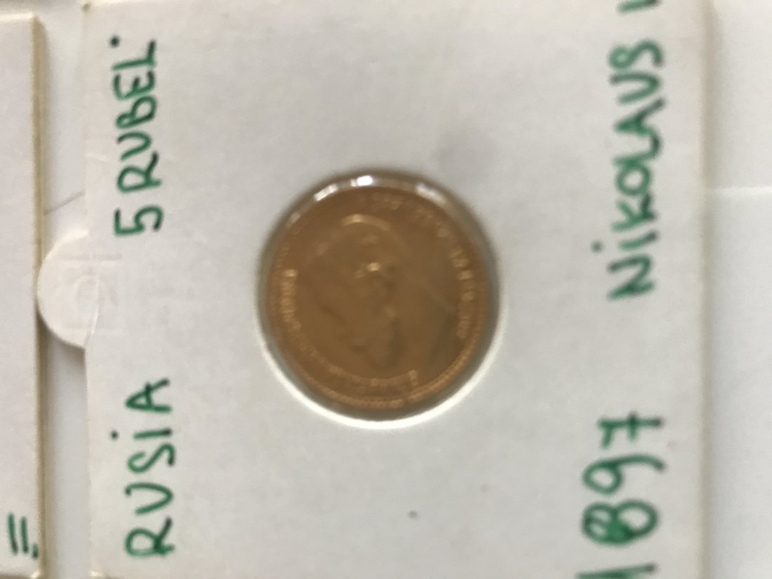 Antique Russian Silver Coins Lot (1 of 2)