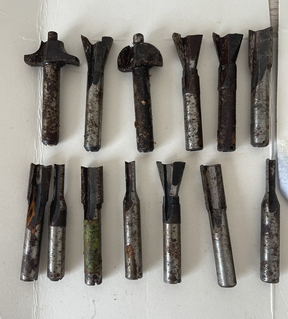 Vintage Woodeorking Profile Drills Tools: Vintage Woodworking Drills