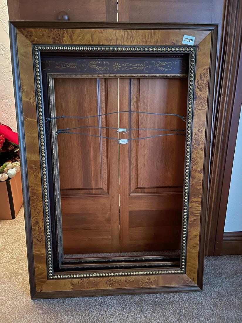 Wooden Picture Frames (3): 3- Italian Picture Frames, 38"X26", 2-26"X35"