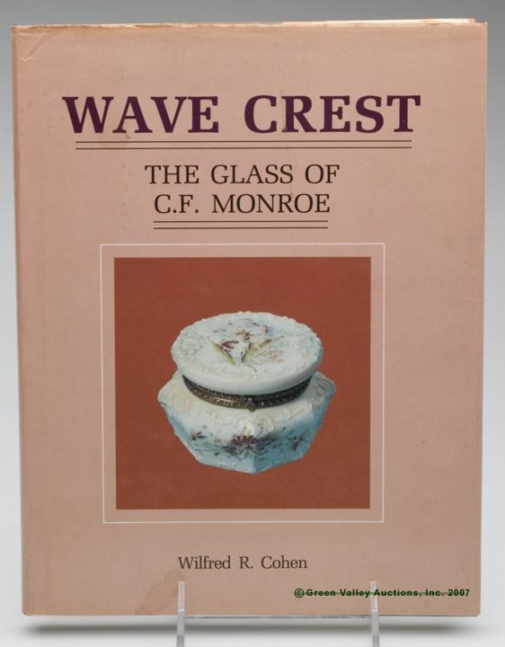 ART GLASS REFERENCE BOOK, "Wave Crest, The Glass of