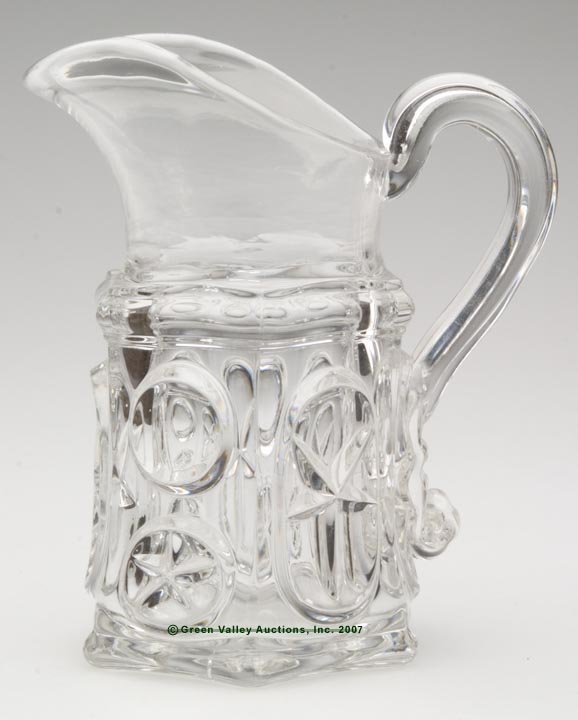 STAR AND PUNTY CREAMER, applied handle with medial