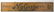 1087: NUGRAPE PAINTED WOOD COUNTRY STORE SIGN, double s