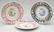 1523: STAFFORDSHIRE TWO-COLOR TRANSFERWARE CUP PLATES,