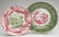1527: STAFFORDSHIRE TWO-COLOR TRANSFERWARE PLATES, LOT